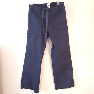 WONDERWINK WonderFLEX 5108 Multi-pocket cargo Womens Pant in Cadet Blue SZ. MP